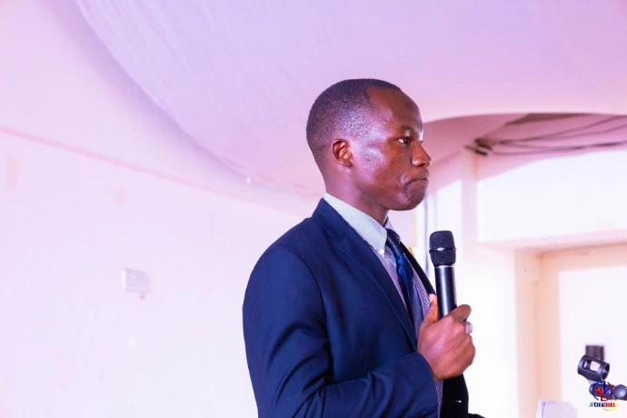 Mr George Ouma Presedent Meru National Polytechnic And Founder Speak Lead Africa 