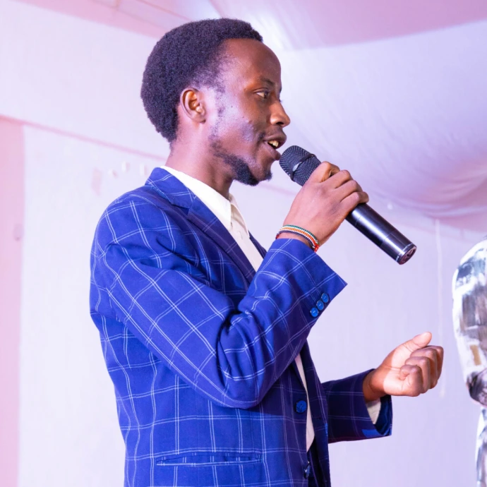 Makena Brandon The Founder The Discussion Newspaper And Also A Poet And Author